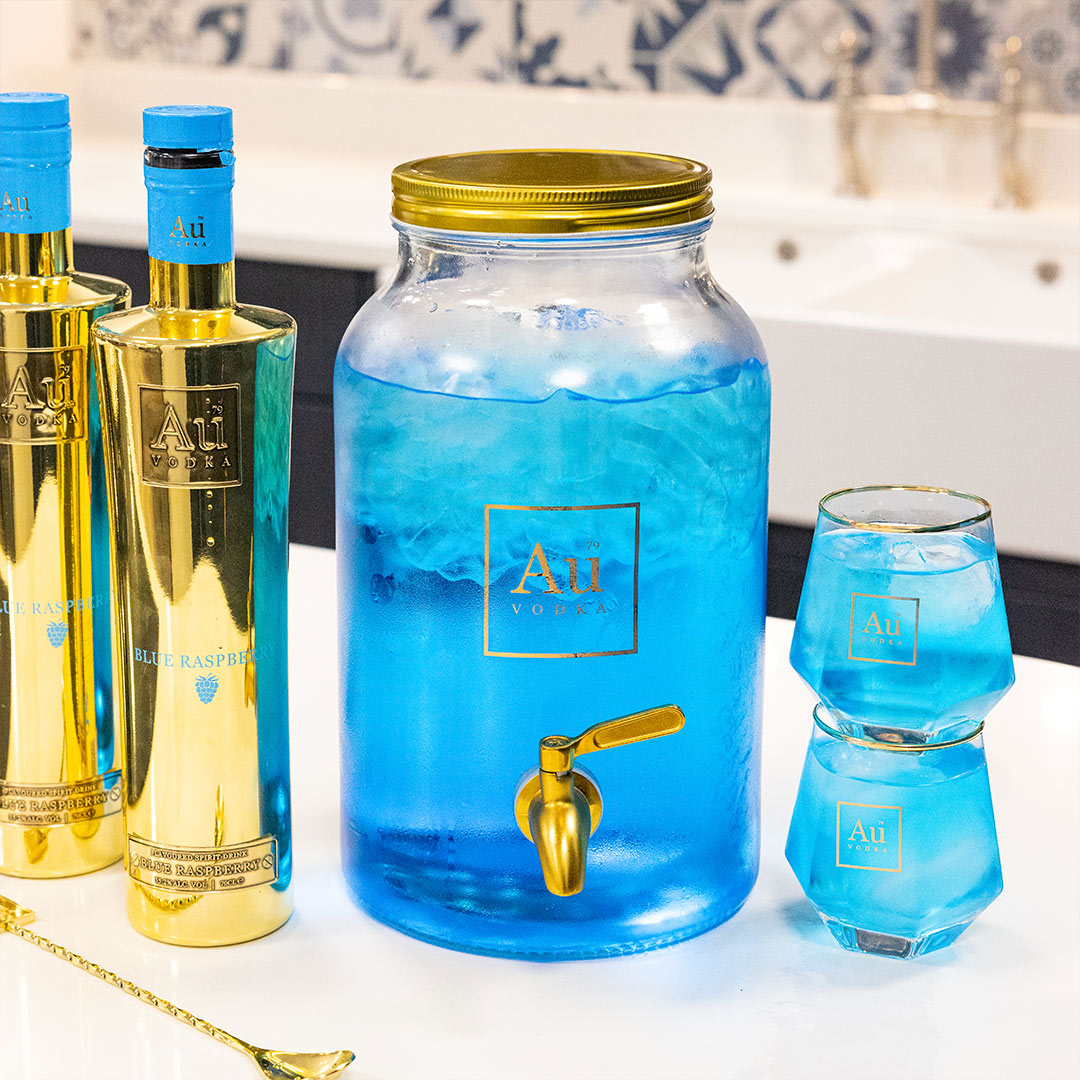 Au Vodka Glass Cocktail Dispenser - Au Vodka