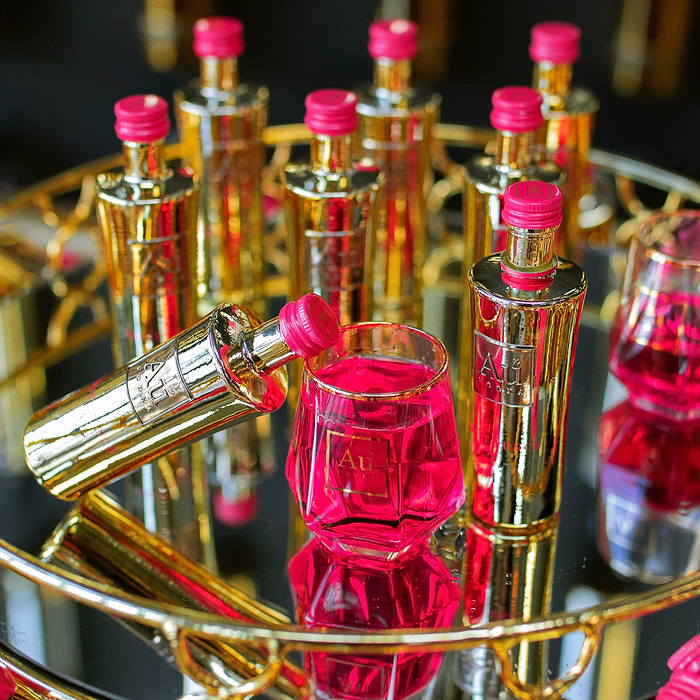 Au Vodka Fruit Punch Miniature - Au Vodka