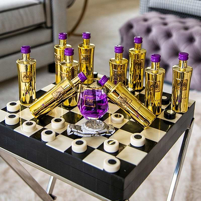 Au Vodka Black Grape Miniature - Au Vodka