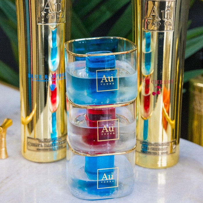 Au Vodka Bomb Glass - Au Vodka