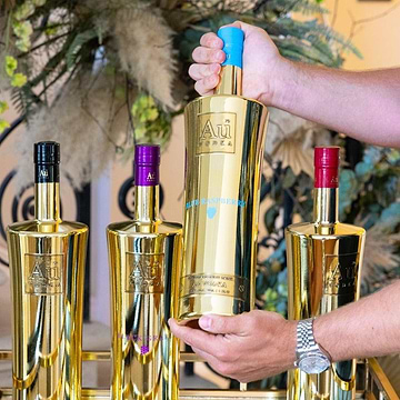 Au Vodka Blue Raspberry 1.5L Magnum - Au Vodka