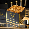 Au Vodka Valentine's Gold Roses Gift Box - Au Vodka