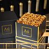 Au Vodka Valentine's Gold Roses Gift Box - Au Vodka