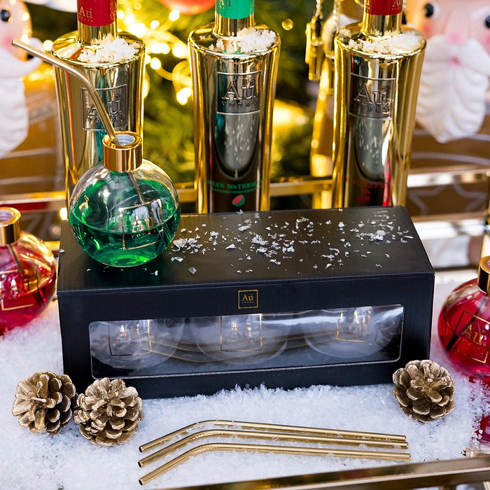 Au Drinking Bauble Pack - Au Vodka