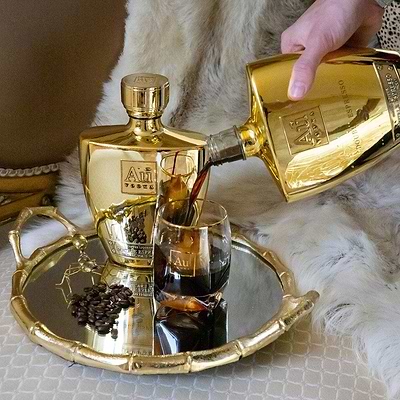 Au Vodka Double Espresso Coffee Liqueur 70cl - Au Vodka