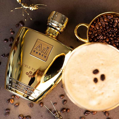 Au Vodka Double Espresso Coffee Liqueur 70cl - Au Vodka