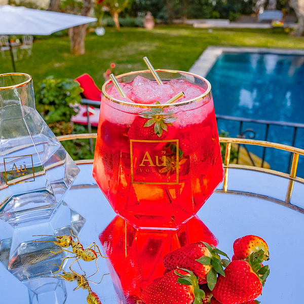 Au Vodka Diamond Cut Fishbowl