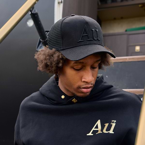 Au Signature Cap - Black/Black