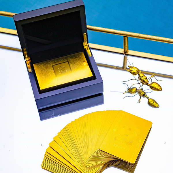 Au Vodka Playing Cards