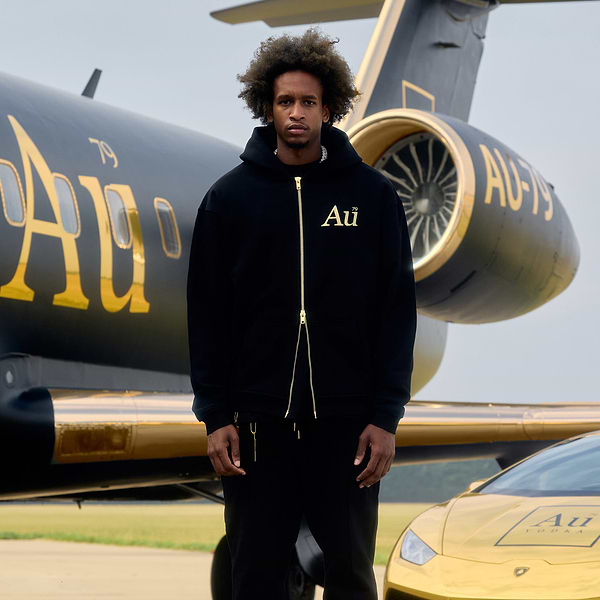 Au Signature Zip Hoodie - Black