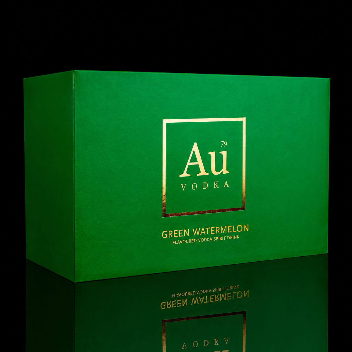 Au Vodka Green Watermelon 700ml - Case of 12