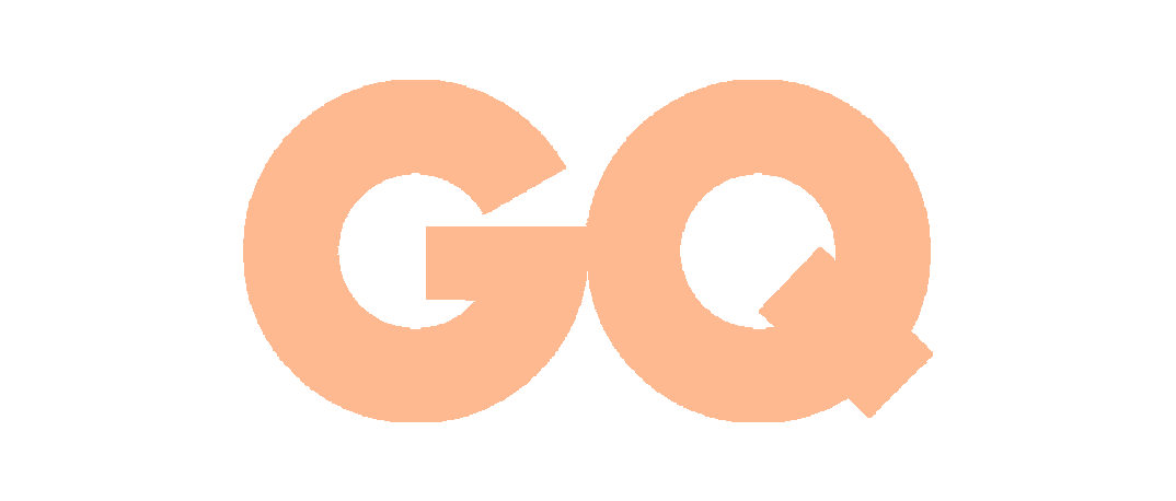 GQ logo in light orange