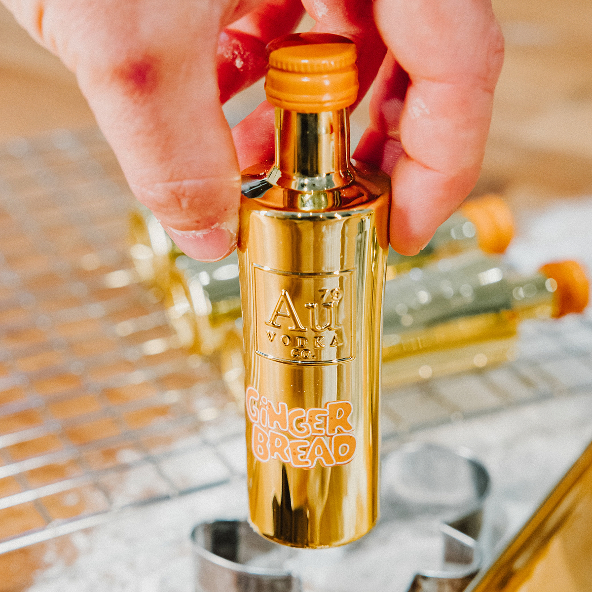 Au Vodka Limited Edition Gingerbread Miniature 50ml
