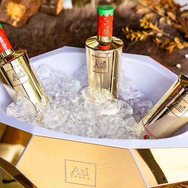 Au Vodka LED Ice Bucket 2