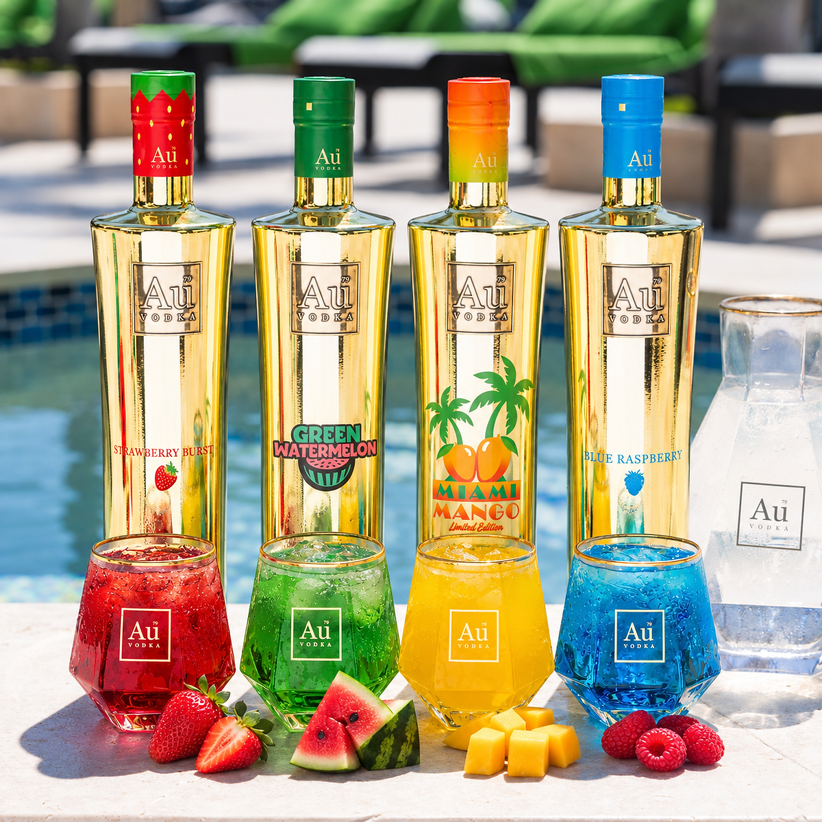 Au Vodka 4 Bottle Bundle