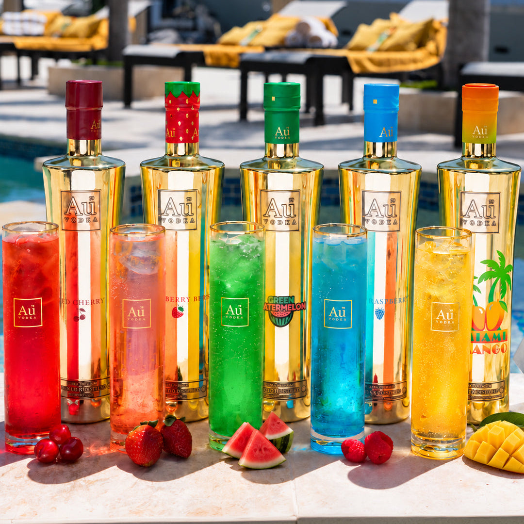 Au Vodka Summer Fruits Bundle - 5 Bottle