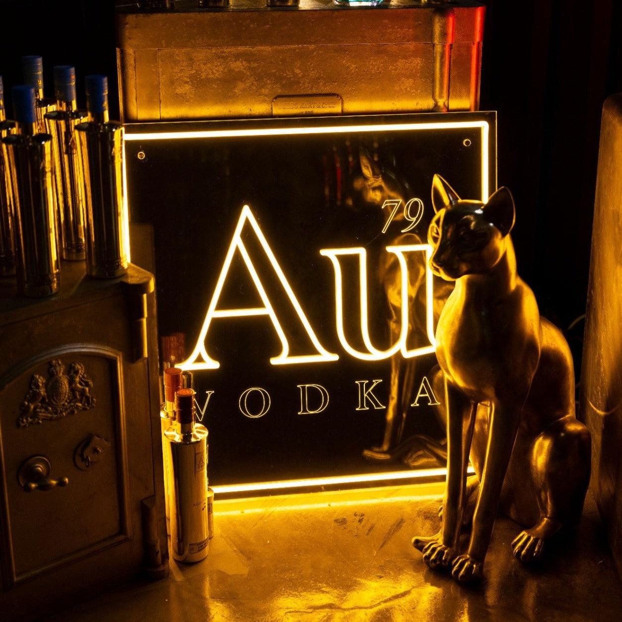 Au Vodka LED Logo 2