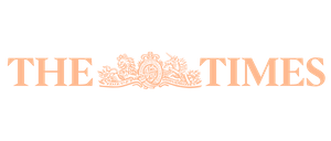 The Times logo with a crest featuring a lion and a unicorn
