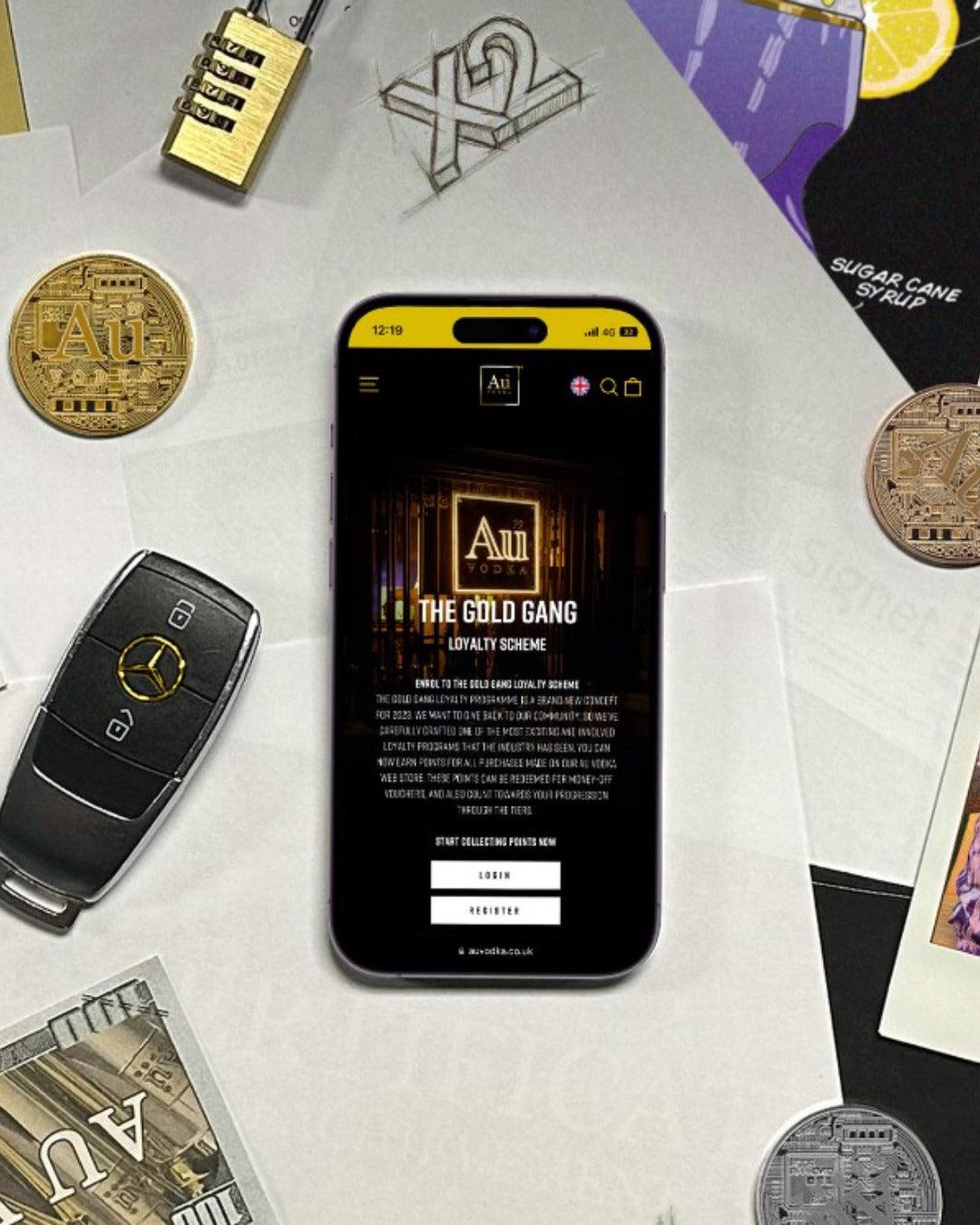 The Gold Loyalty Programme - NOW LIVE – Au Vodka