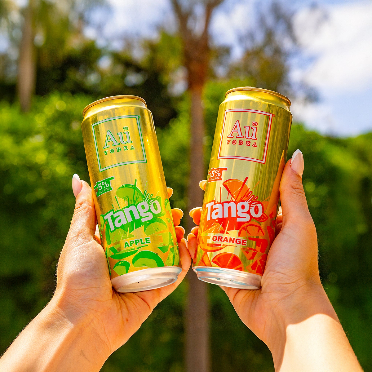 Au Vodka & Tango Collaboration 🍊🍏