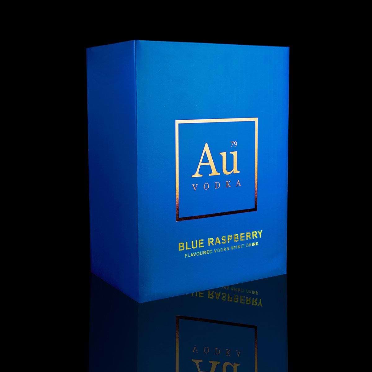 Blue Raspberry 70cl Case of 6 - Au Vodka