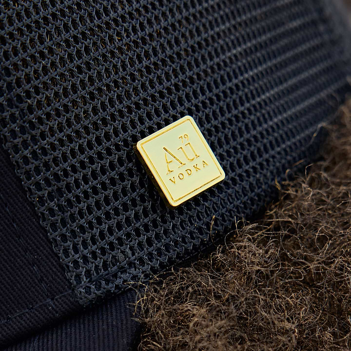 Au Signature Cap - Black/Gold