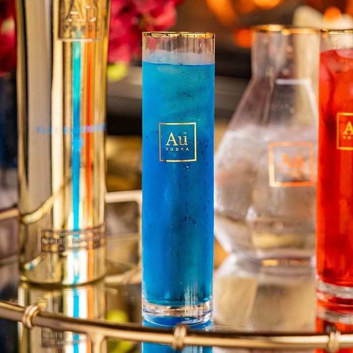 Au Vodka Highrise Glass BR