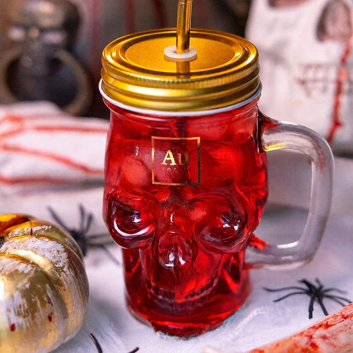 Au Skull Jar