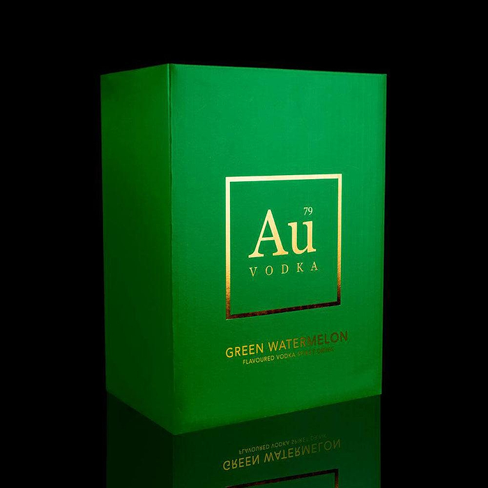 Au Vodka Green Watermelon 700ml - Case of 6