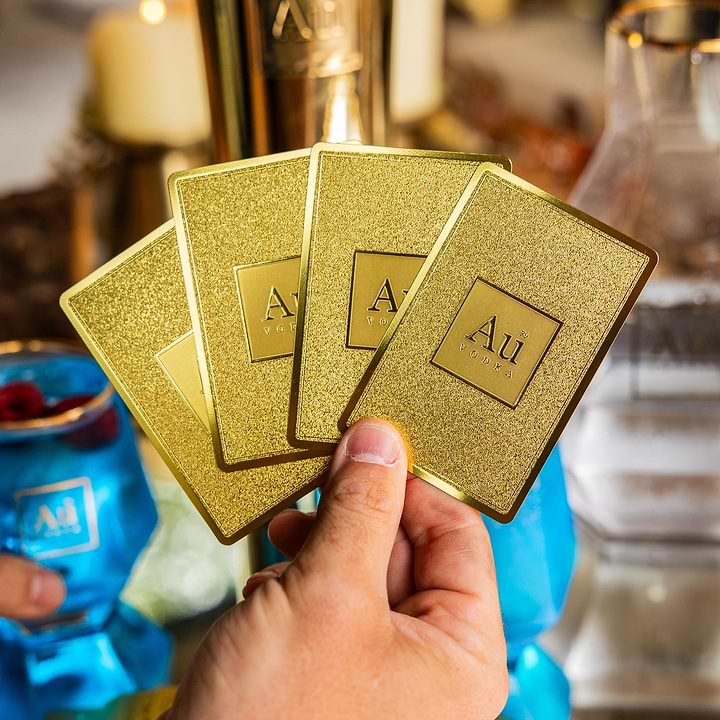 Au Vodka Playing Cards 7