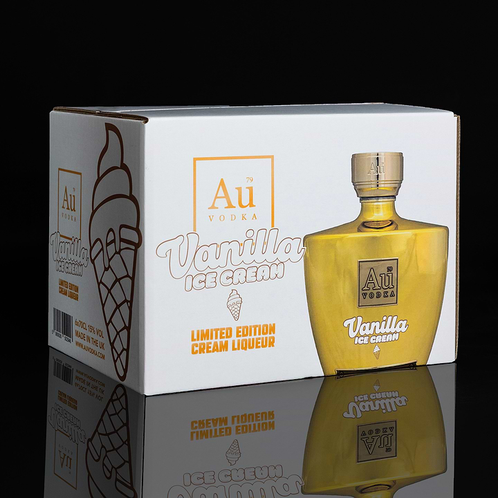 Au Vodka Vanilla Ice Cream 700ml - Case of 6