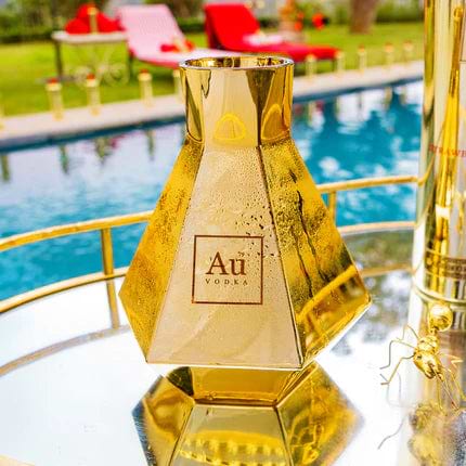Au Vodka Gold Decanter