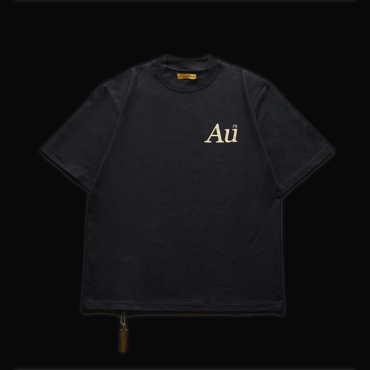 Au Signature T-Shirt -  Black