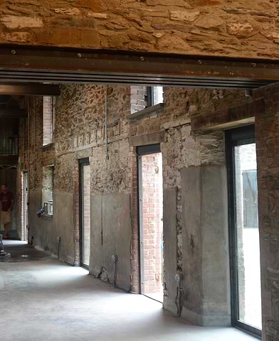 Nkuku barns under renovation