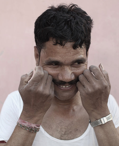 Indian man portrait