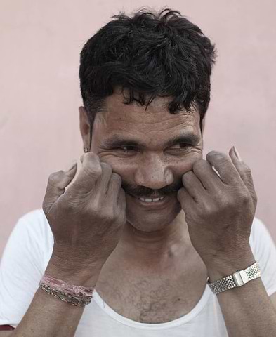 Indian man portrait