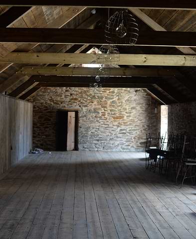 Empty barn space