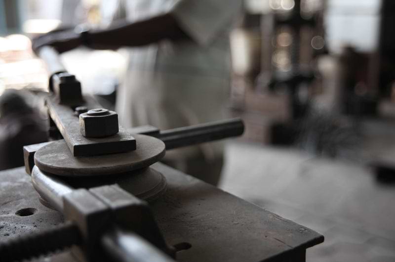 at tool bench