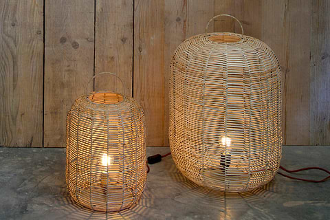 Noko Wicker Lamp