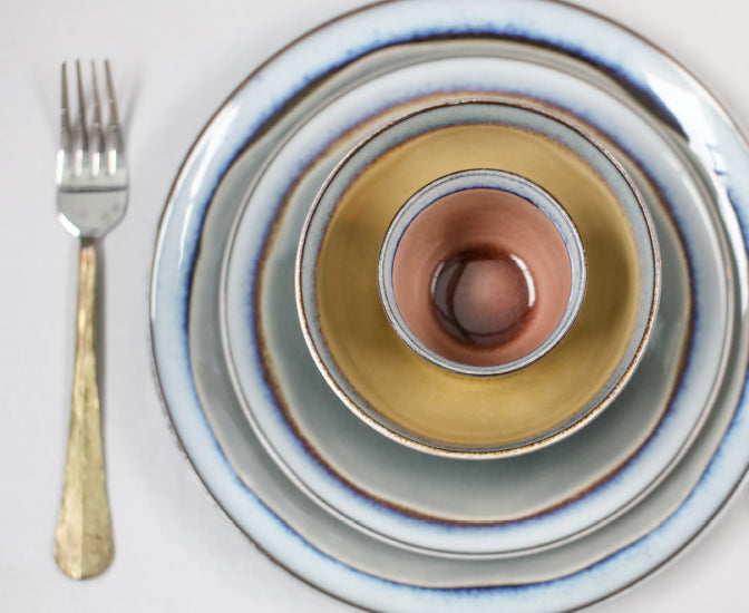 Ceramic dining plates
