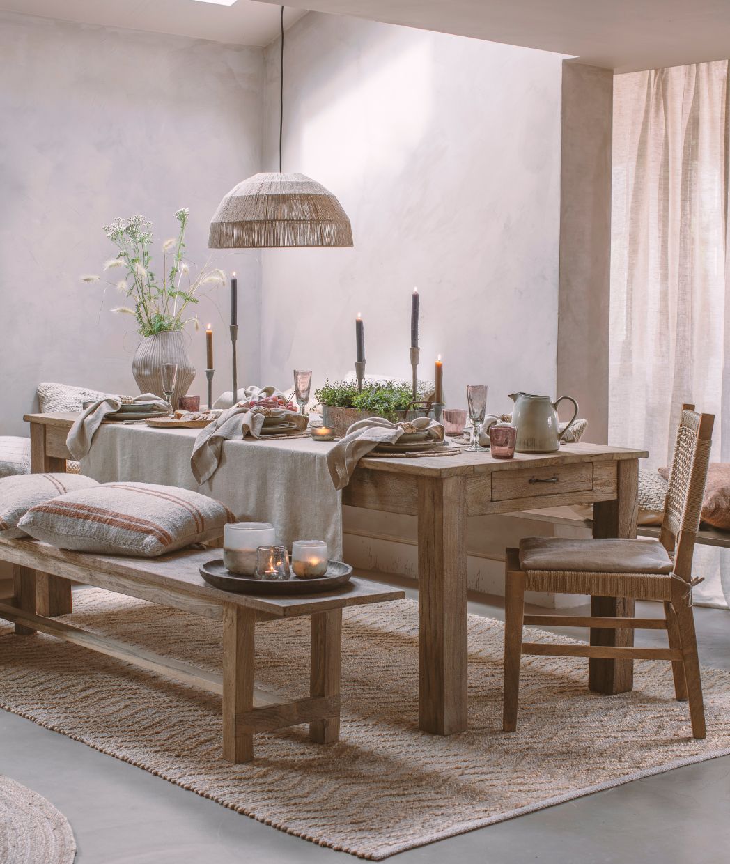 Simple Spring Table Décor Inspired by the Season