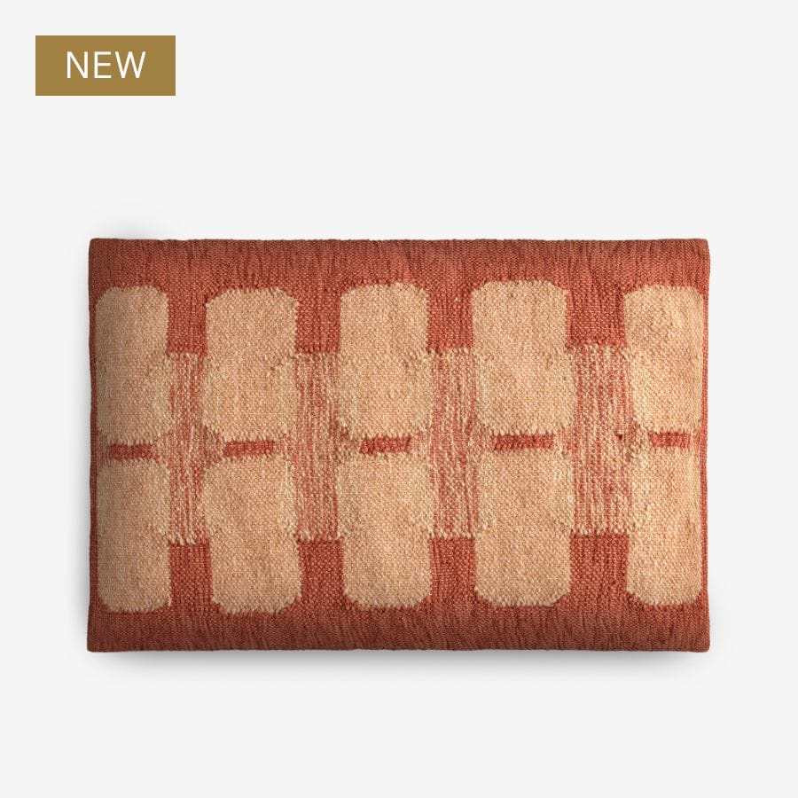 Akki Wool & Cotton Cushion Cover - Dusty Pink