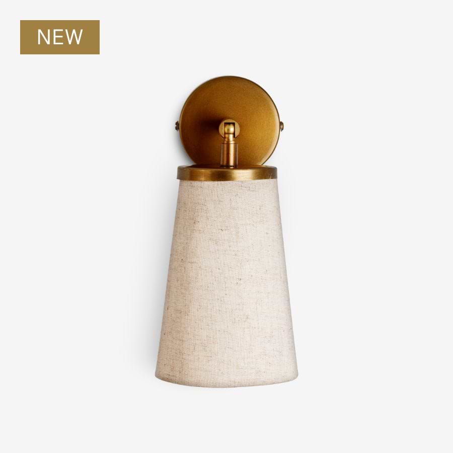 Ame Linen Wall Spot Light - Off White