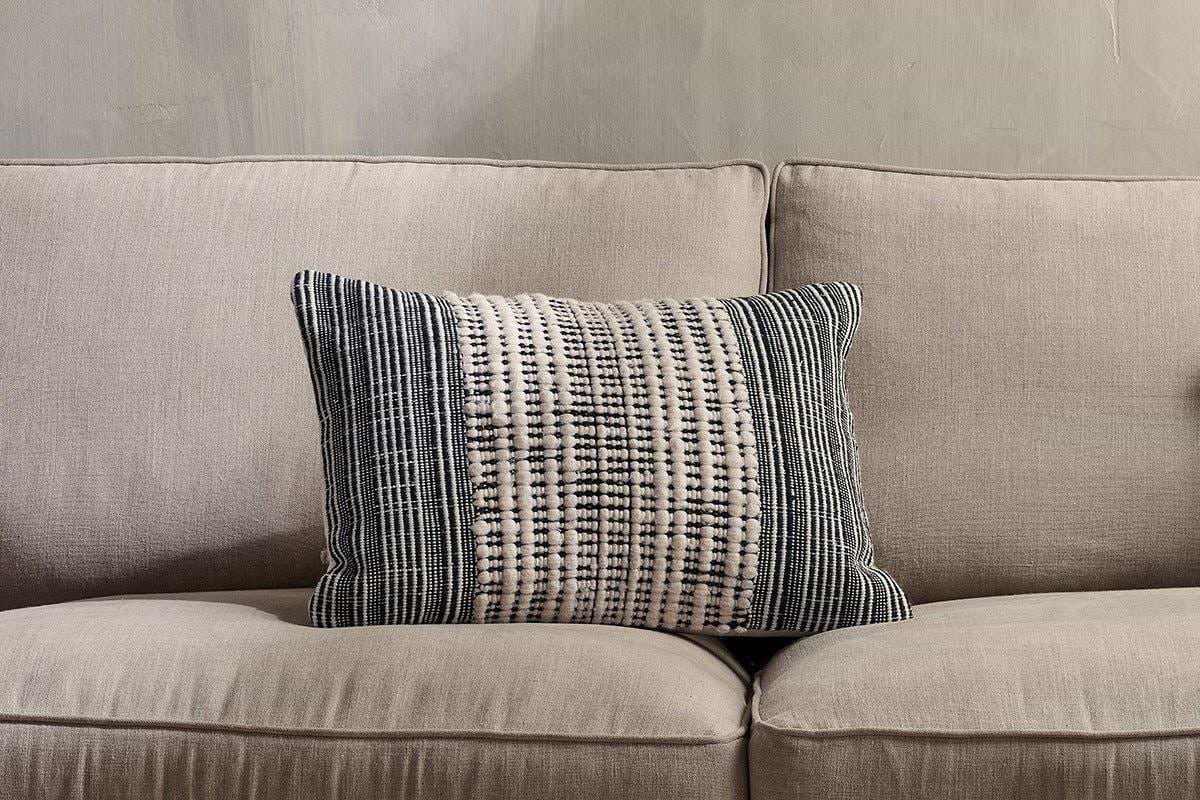 Mika Recycled Cushion Cover - Rectangle – Nkuku