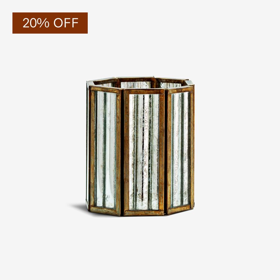 Tyma Tealight Holder - Brass
