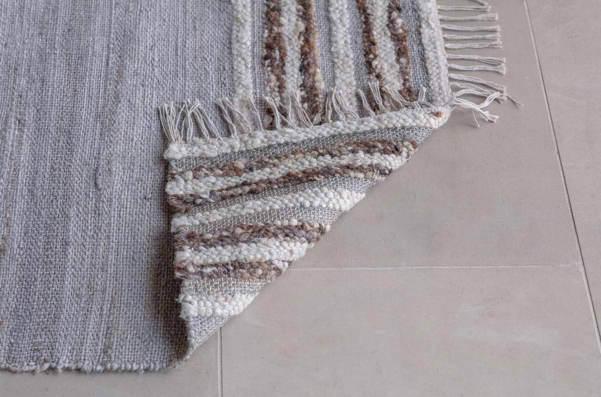 Aadita Jute & Wool Rug - Grey
