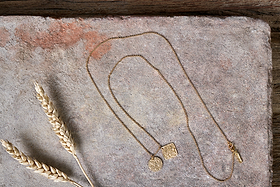 Aavani Necklace - Gold-GIFTING-Nkuku