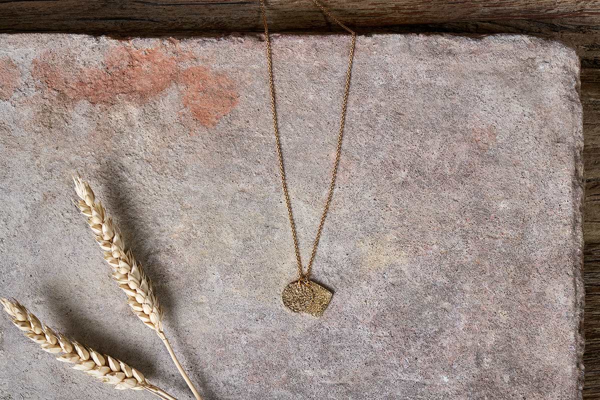 Aavani Necklace - Gold-GIFTING-Nkuku
