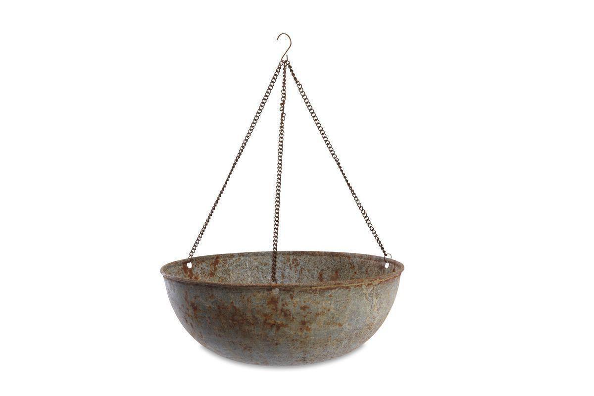 Abari Round Hanging Planter-VASES & PLANTERS-Nkuku