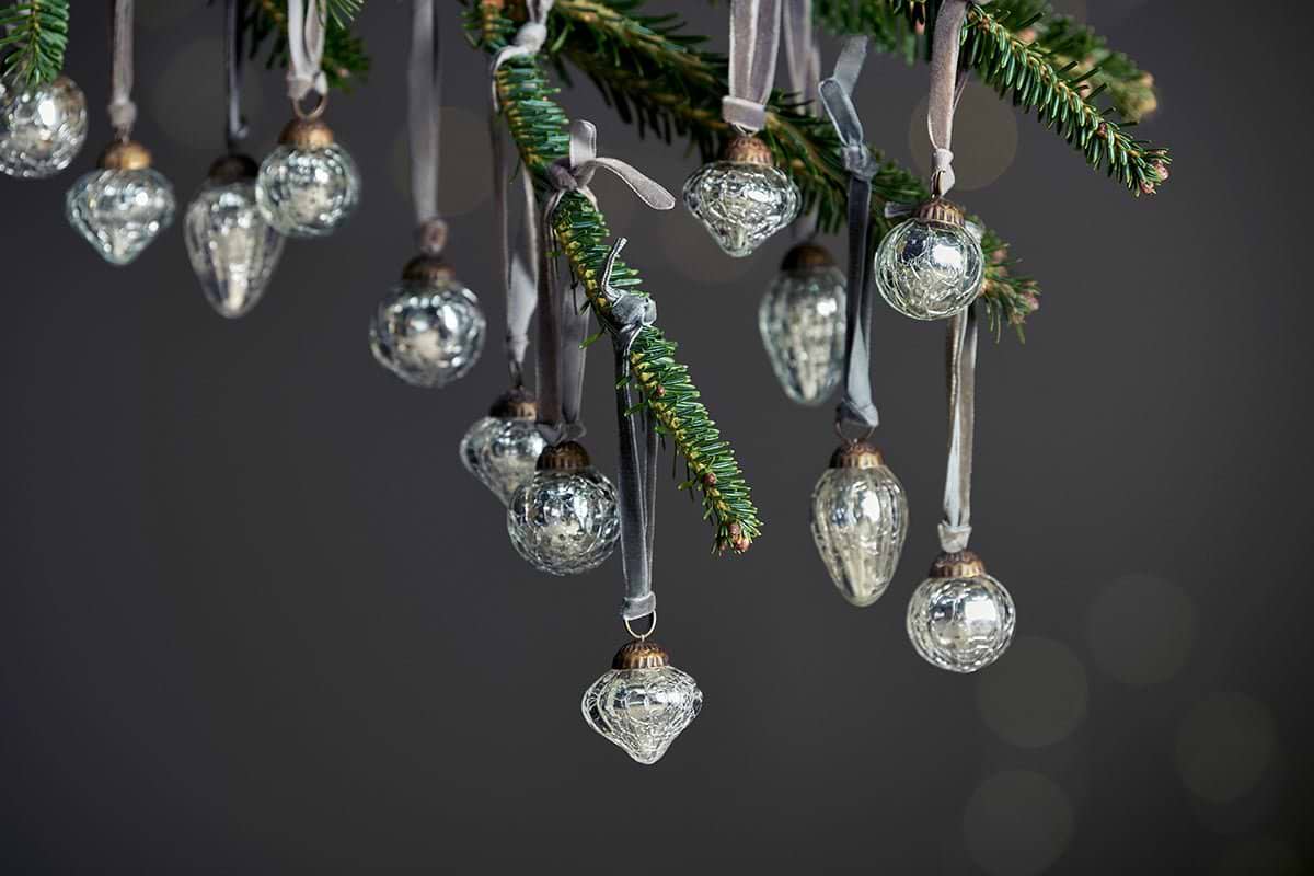Adisa Bauble Jar - Antique Silver (Set of 16)